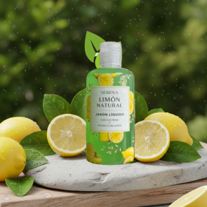 NUEVO JABON LIQUIDO CON EXTRACTO DE LIMON Y GLICERINA